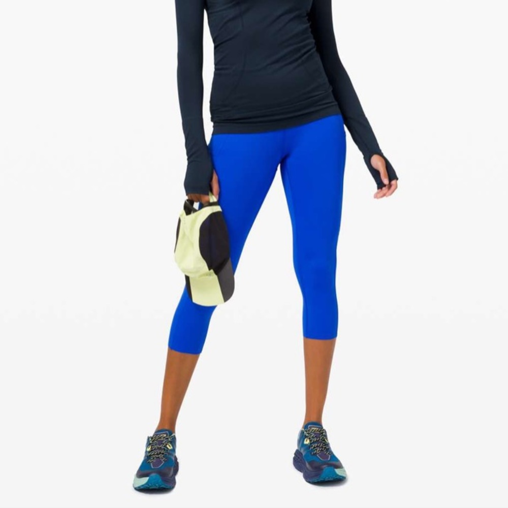 Lululemon Fast and Free Crop II 19" Non-Reflective